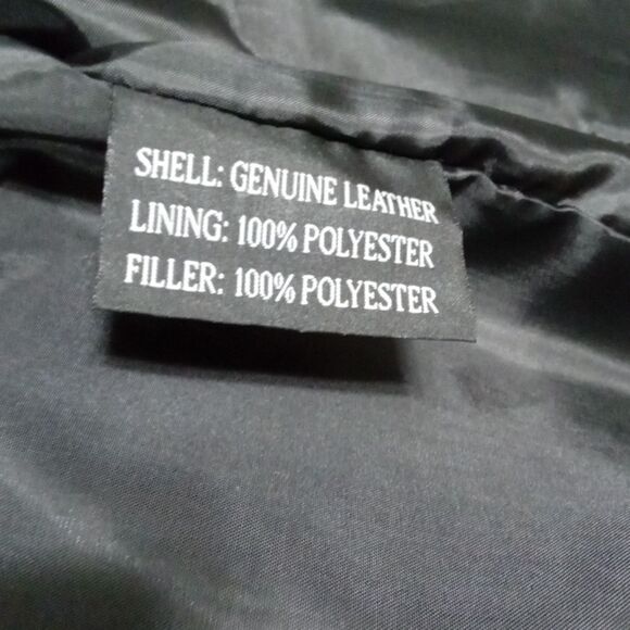 Henig Furs Suede Patch Blazer / Jacket Black Size L Fully Lined NWT - Picture 6 of 10